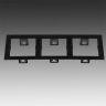 Комплект из светильника и рамки LIGHTSTAR Domino D537060606